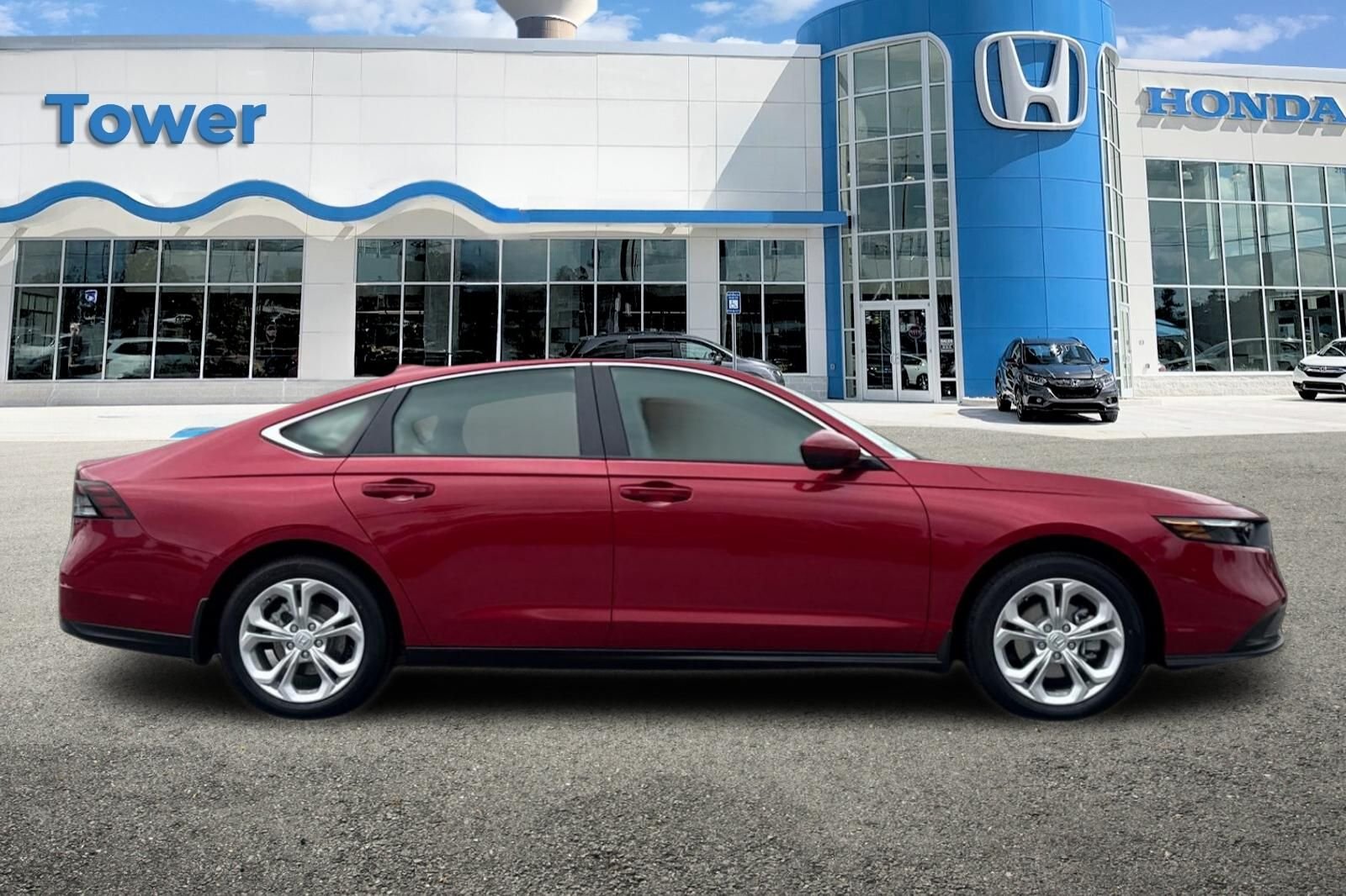New 2026 Radiant Red Metallic Honda LX image 3
