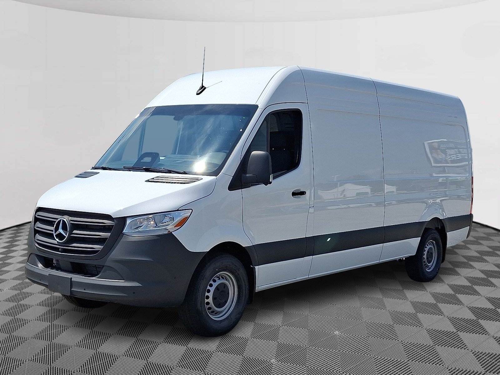 New 2025 Arctic White - 9147 Mercedes-Benz High Roof 4-Cyl Diesel image 3