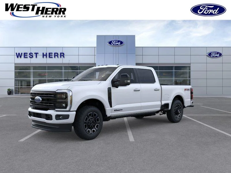 New 2026 Star White Metallic Tri-Coat Ford F-250® Platinum® image 1