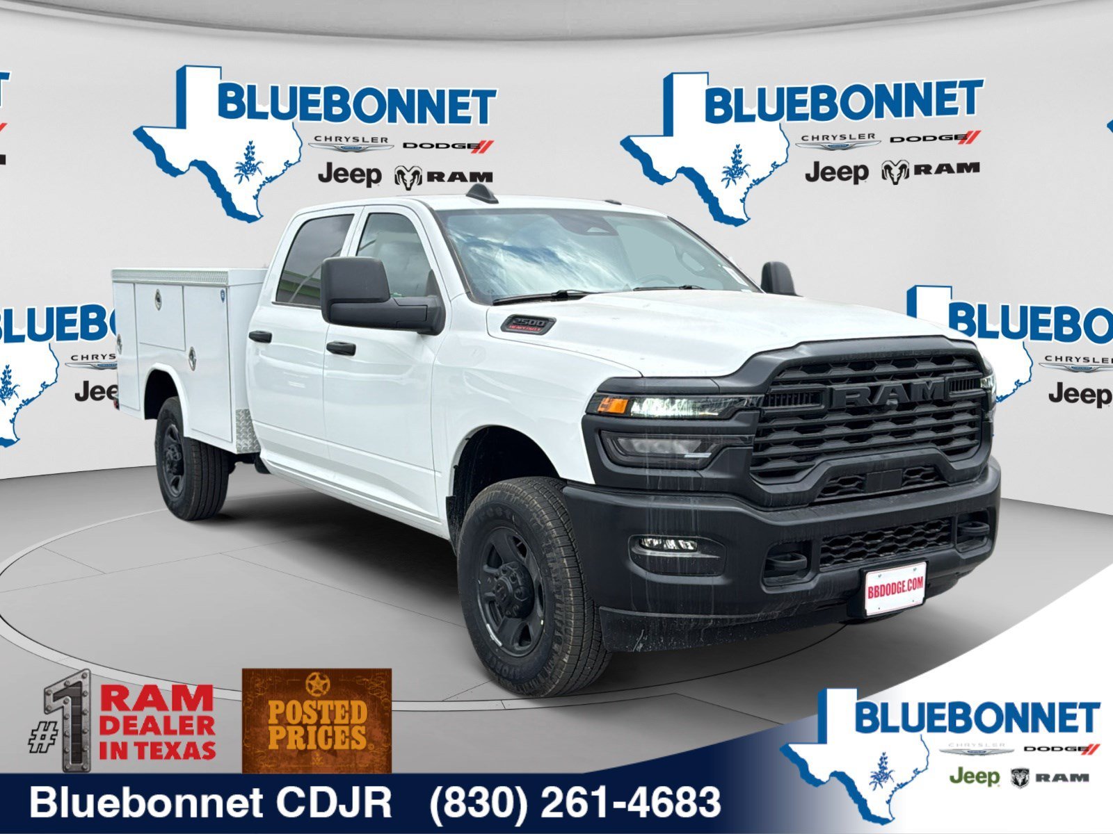 New 2026 Bright White Clearcoat RAM Tradesman image 3