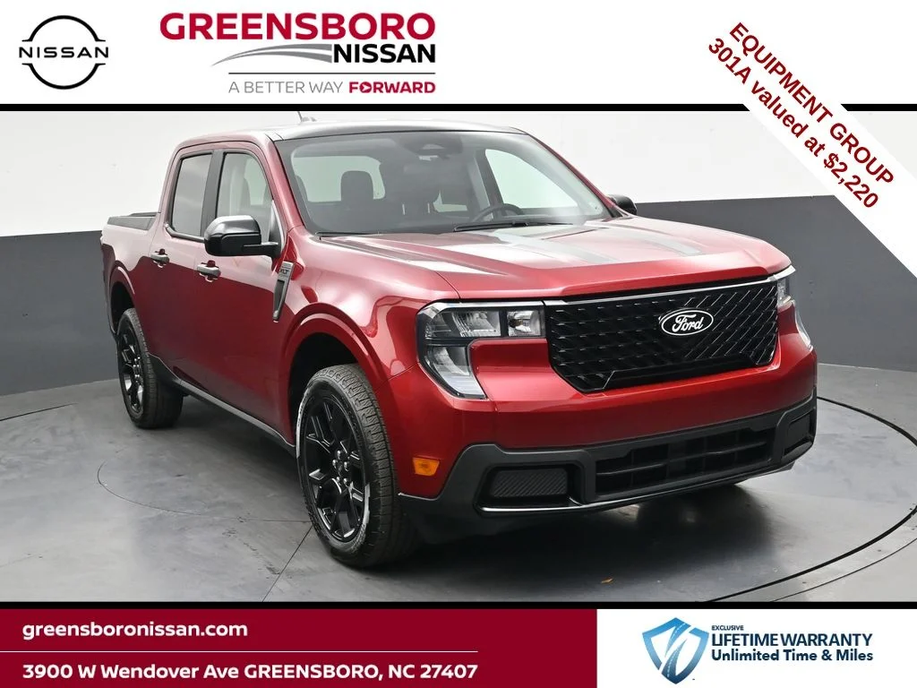 Used 2025 Red Ford XLT image 1