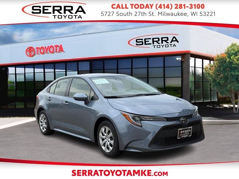 Used 2021 Celestite Toyota LE image 1