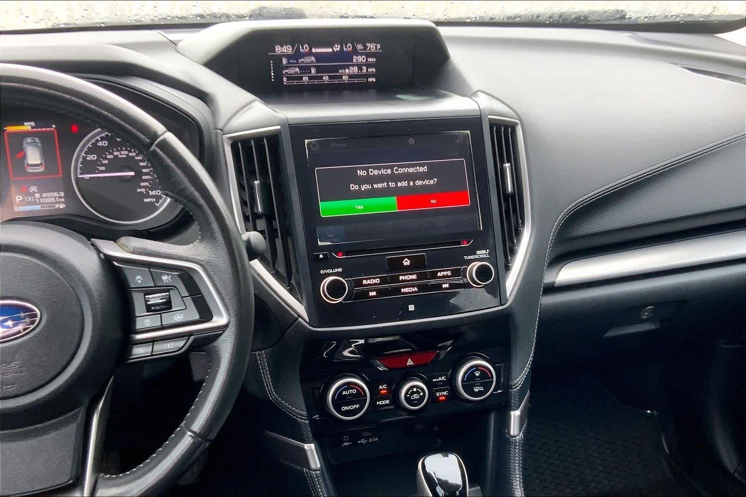 Used 2020 Crystal Black Silica Subaru Limited image 7
