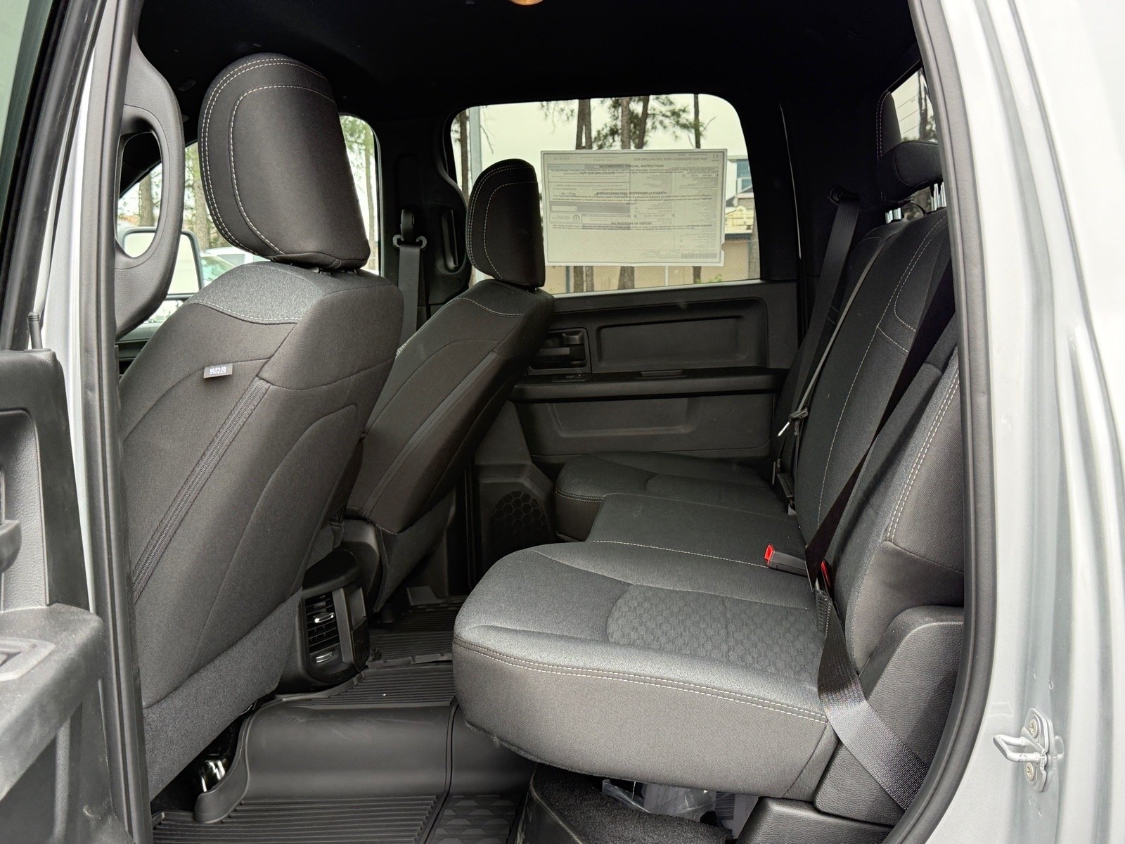 New 2026 Silver-Zynith Exterior Paint RAM Tradesman Crew Cab 4x4 8