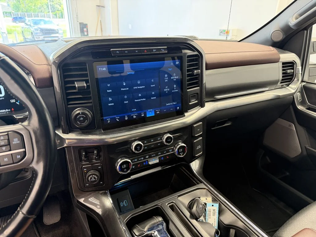 Certified Used 2021 Black Ford Lariat image 25