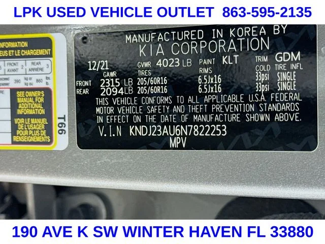 Certified Used 2022 Gray Kia LX image 31