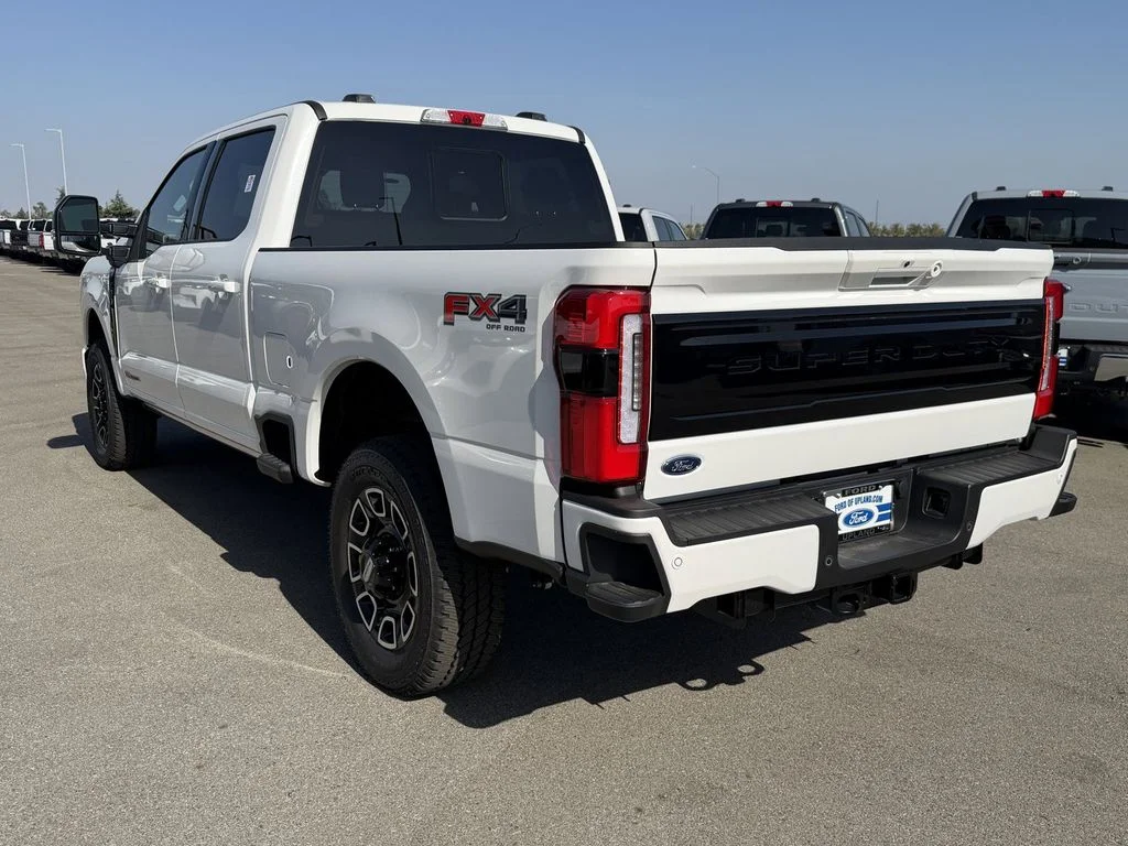 New 2026 Star White Metallic Tri-Coat Ford F-250® Platinum® image 5