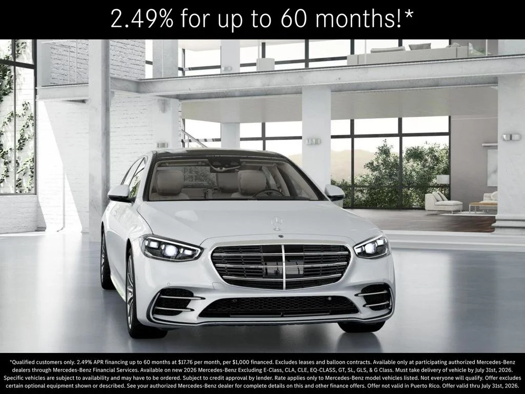 New 2026 MANUFAKTUR Moonlight White Metallic Mercedes-Benz S 500 image 8