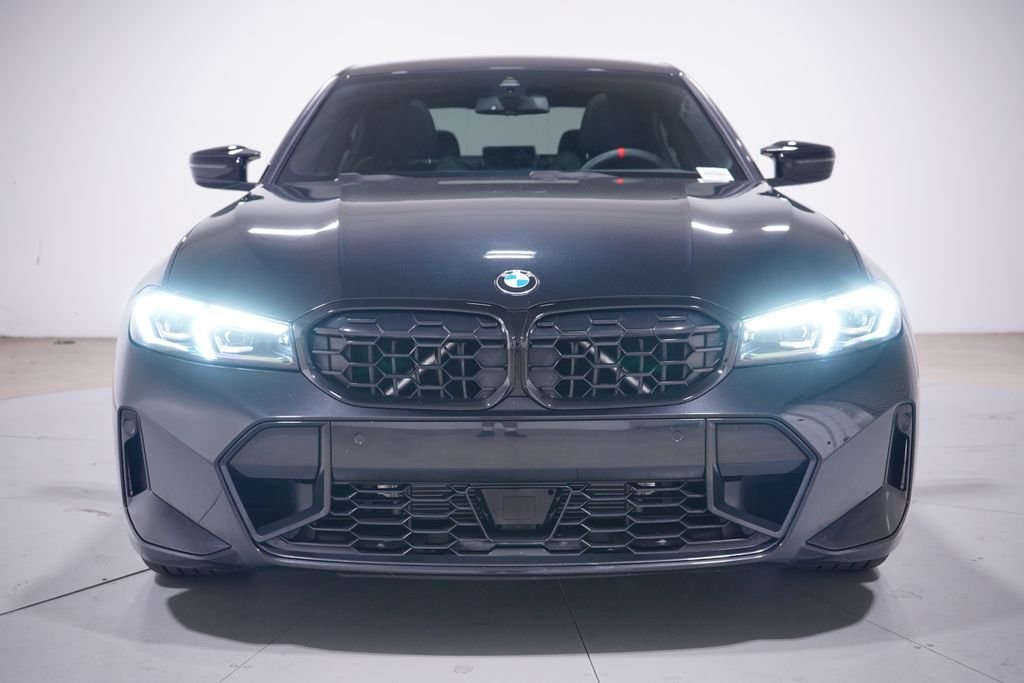 Used 2025 Black Sapphire Metallic BMW M340i image 4