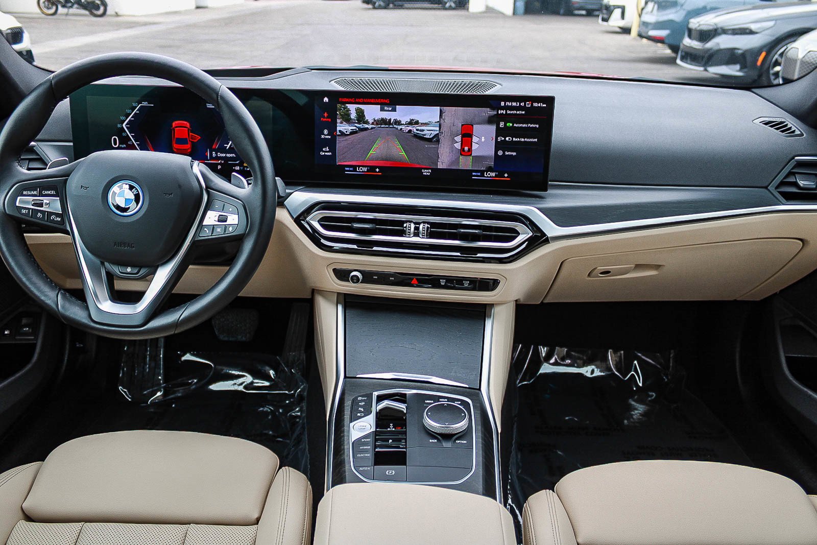 Used 2024 Melbourne Red Metallic BMW 330e image 13
