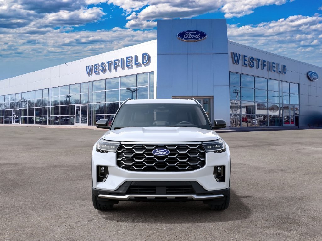 New 2027 Star White Metallic Tri-Coat Ford Platinum™ image 3