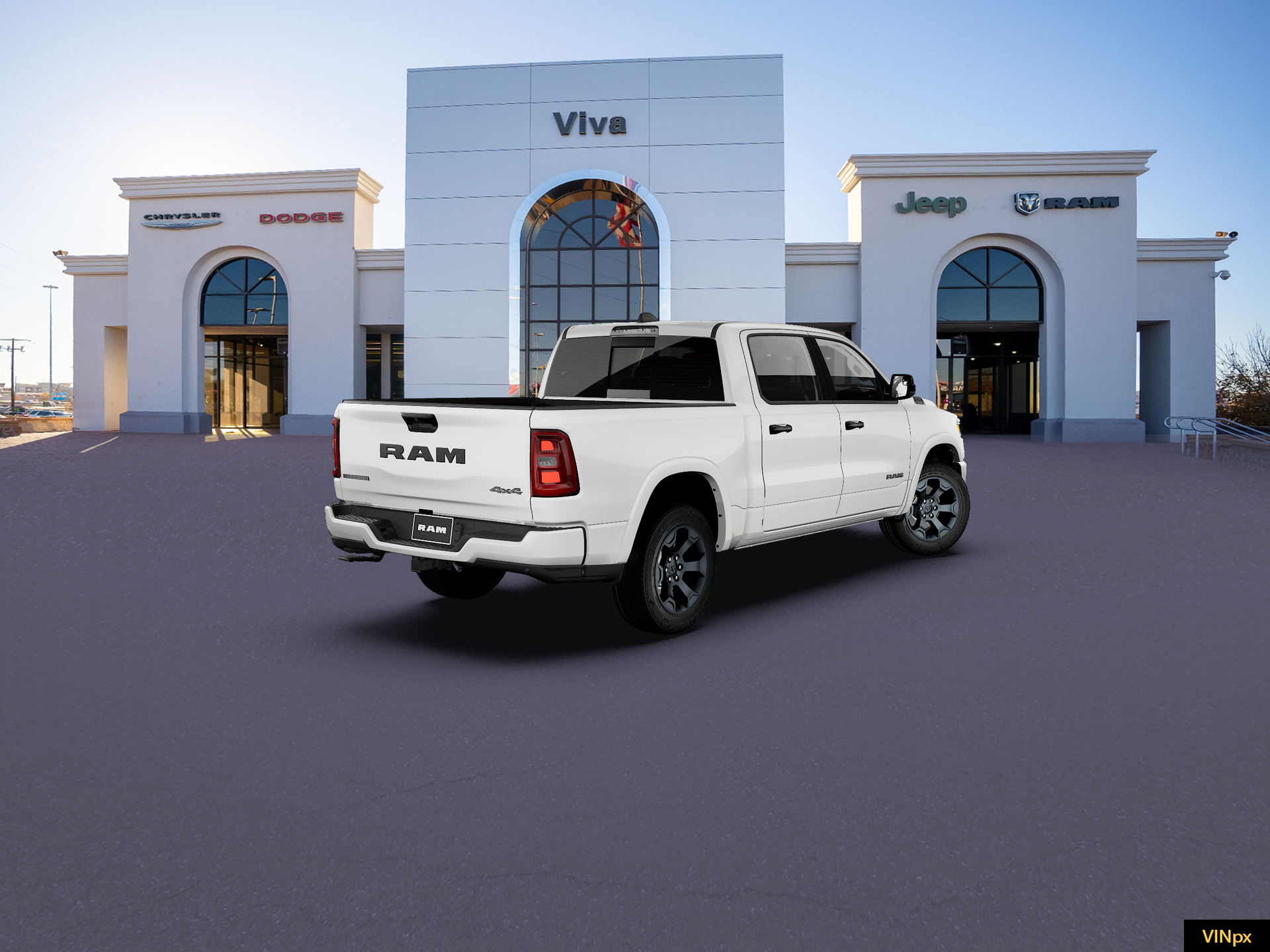 New 2027 Bright White Clearcoat RAM BIG HORN image 5