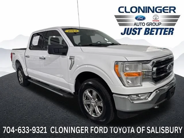Used 2021 White Ford XLT image 1