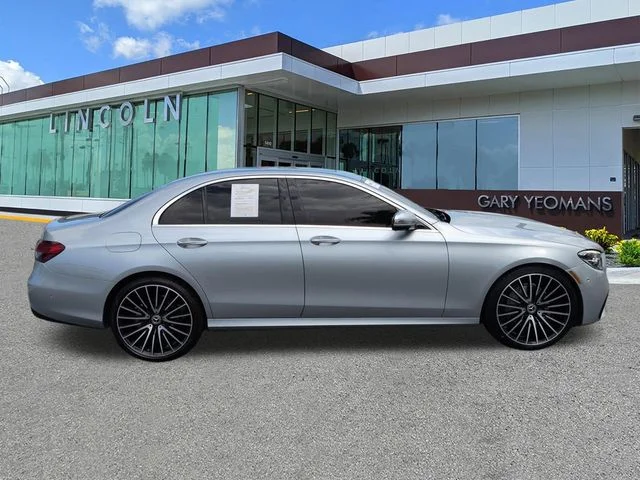 Certified Used 2021 Citrus Mercedes-Benz E 350 image 3