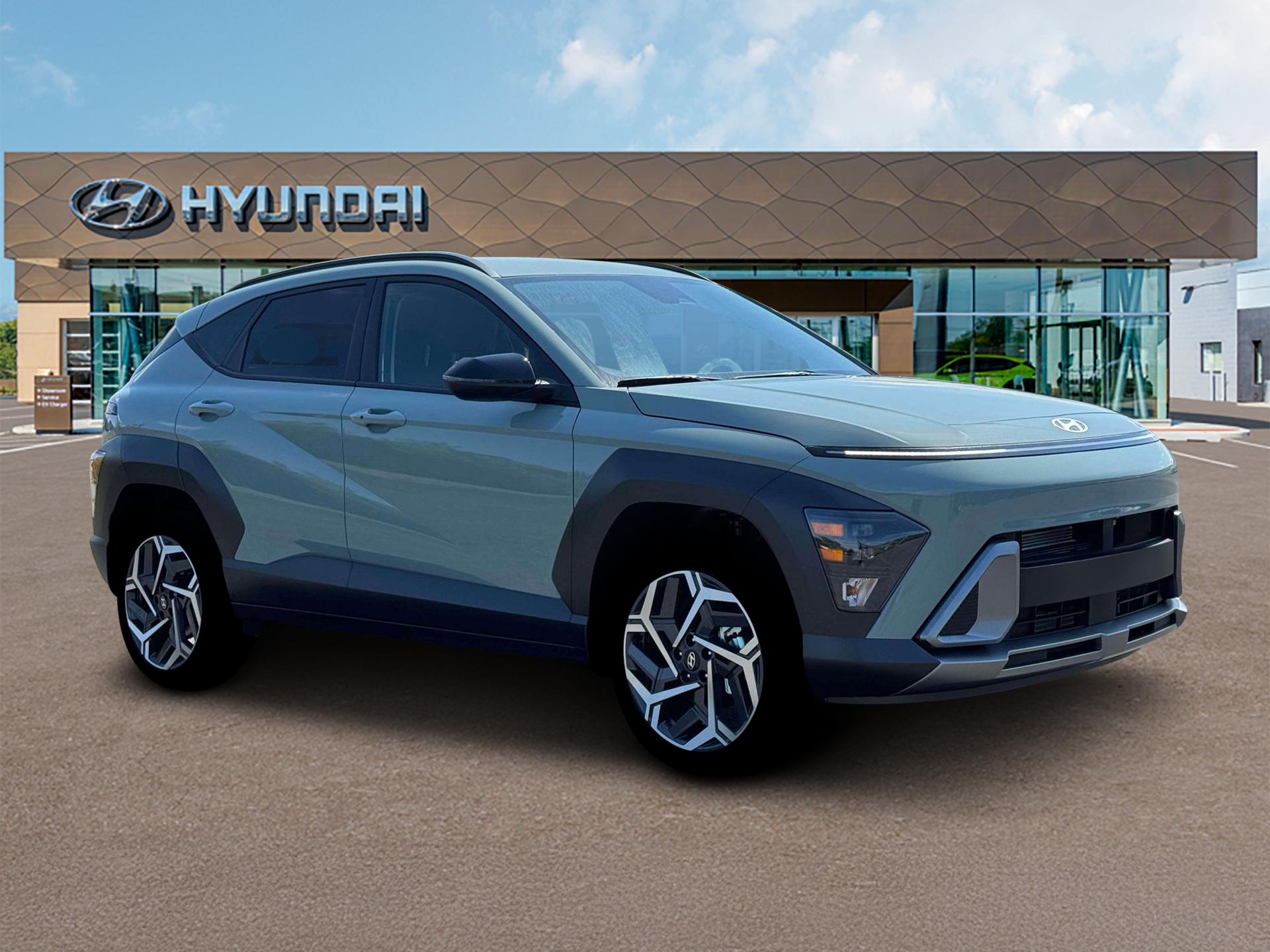 New 2026 Green Hyundai SEL Premium AWD image 10