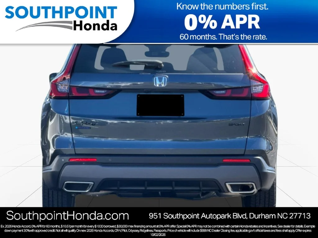 New 2027 Meteorite Gray Metallic Honda Sport-L image 5