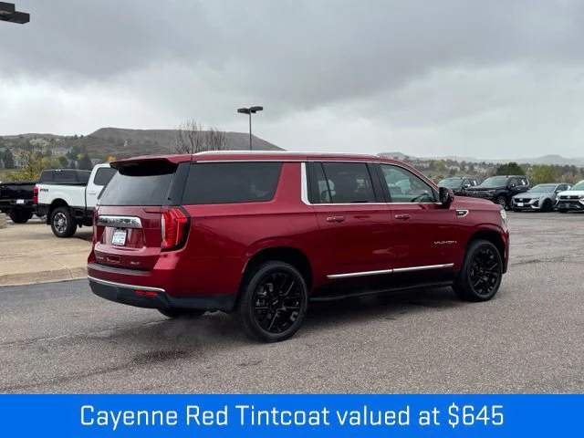 Certified Used 2022 CAYENNE RED TINTCOAT GMC SLT image 6