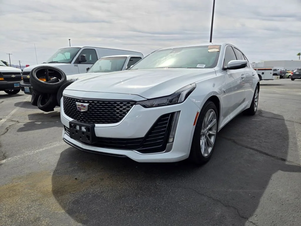 Used 2024 Summit White Cadillac Luxury image 1