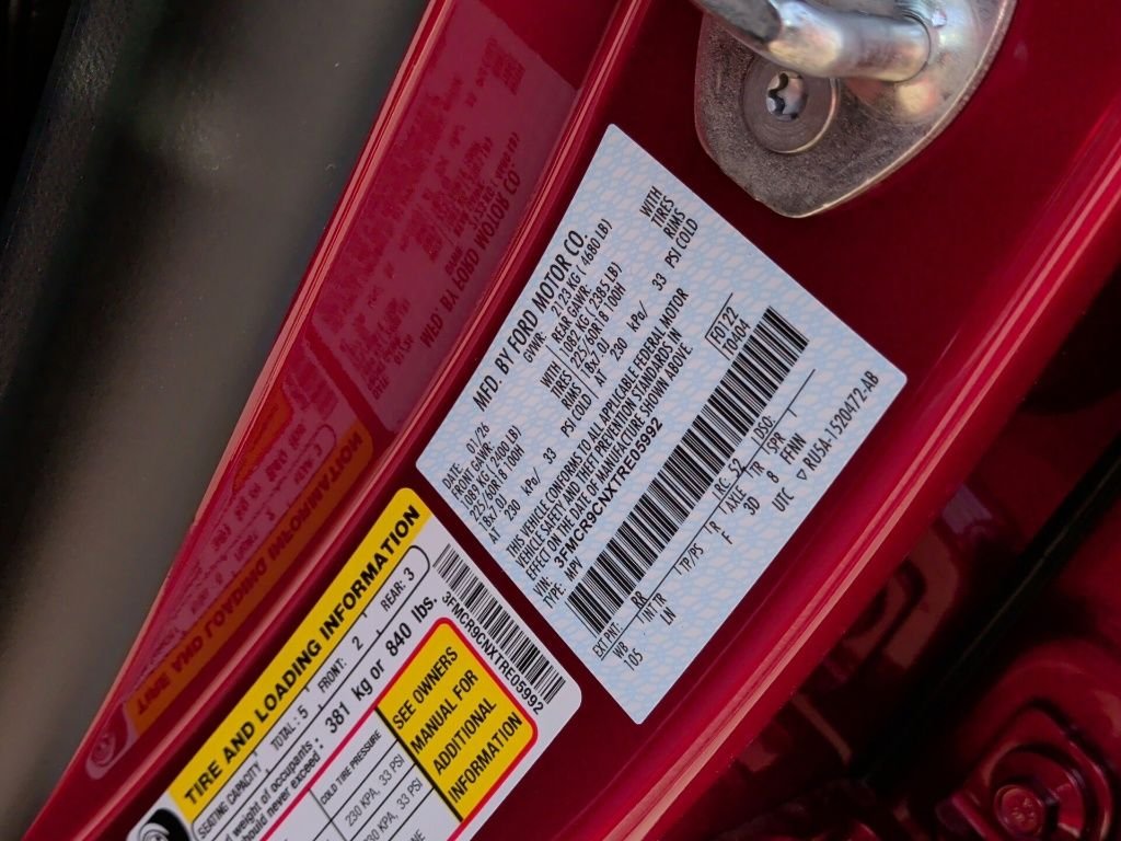 New 2026 Ruby Red Metallic Tinted Clearcoat Ford Outer Banks® image 45