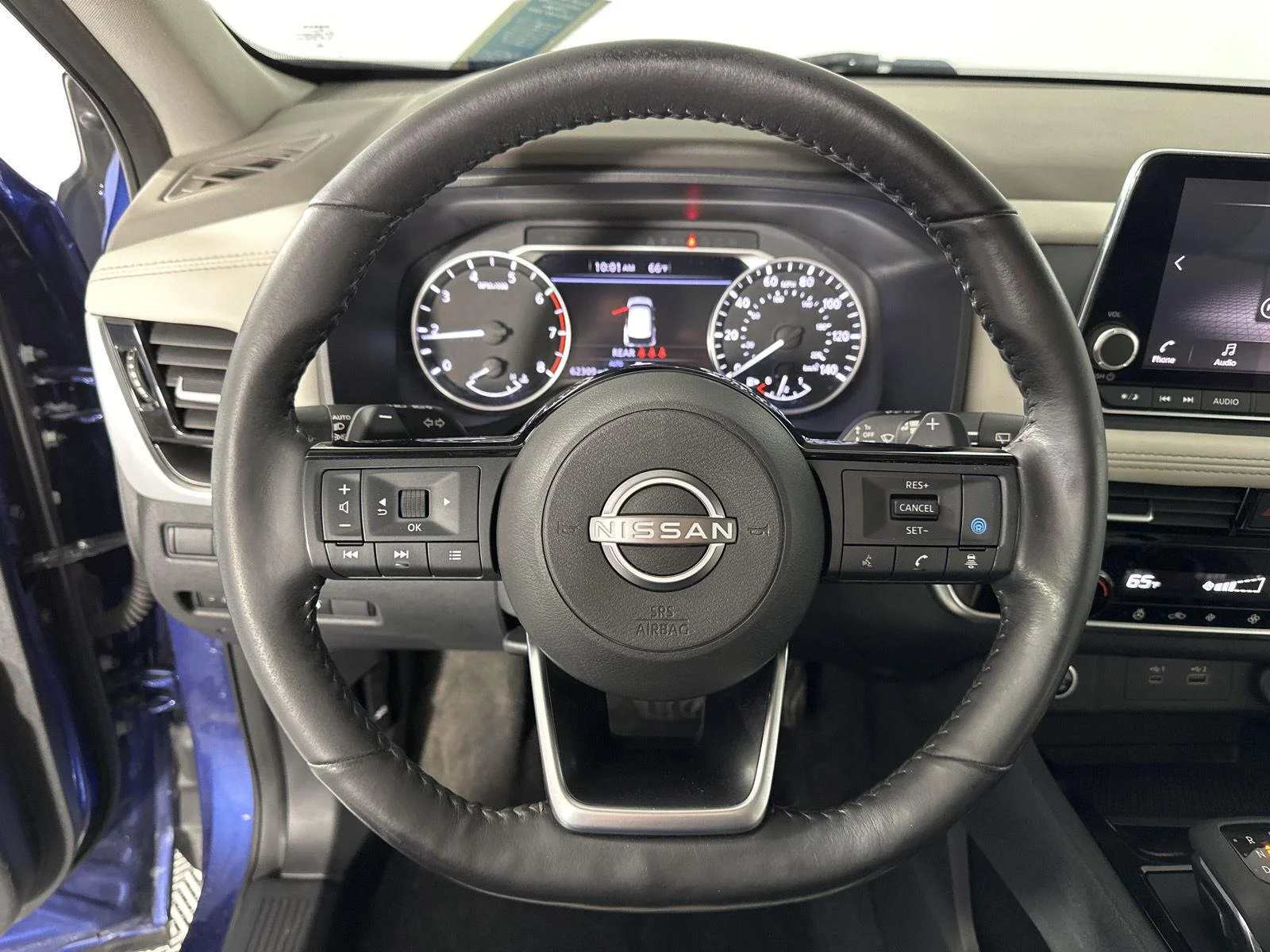 Used 2022 Caspian Blue Metallic Nissan SV image 17
