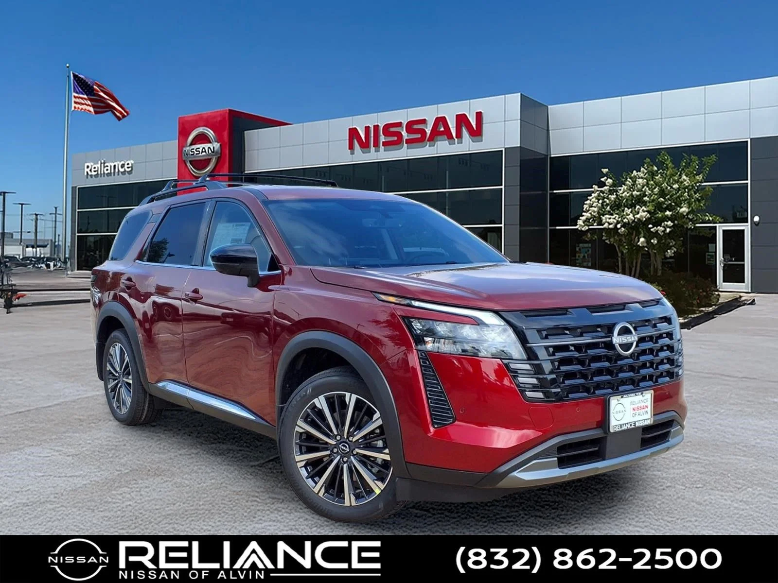 New 2026 Scarlet Ember Tintcoat Nissan Platinum image 1