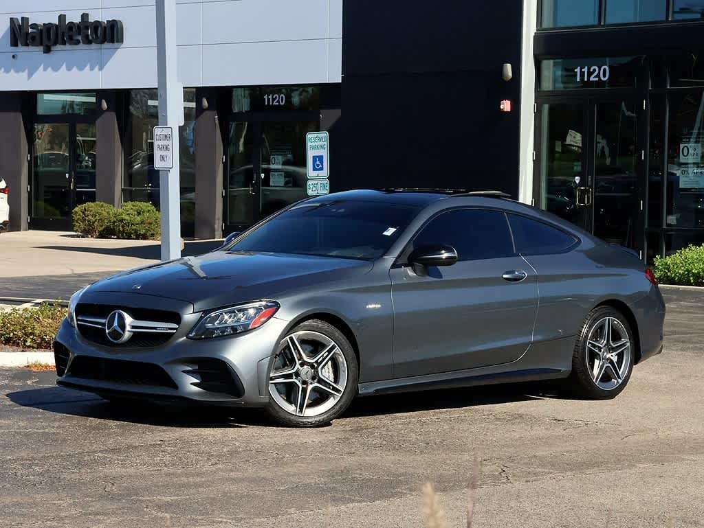 Used 2020 Selenite Grey Metallic Mercedes-Benz AMG® C 43 image 2