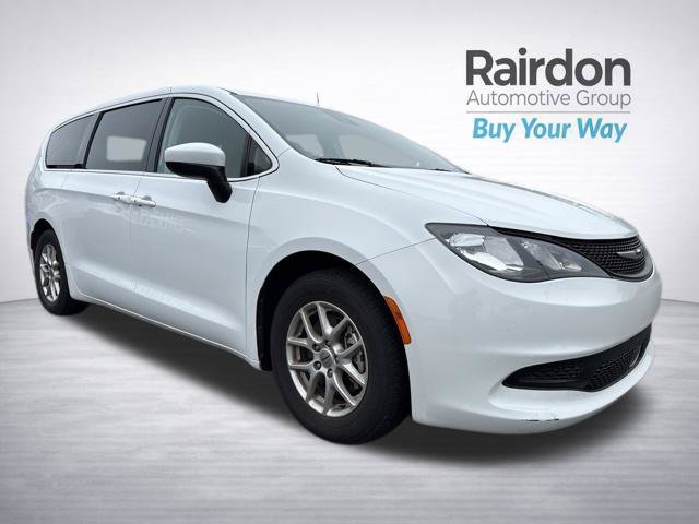 Used 2023 Bright White Clearcoat Chrysler LX image 1