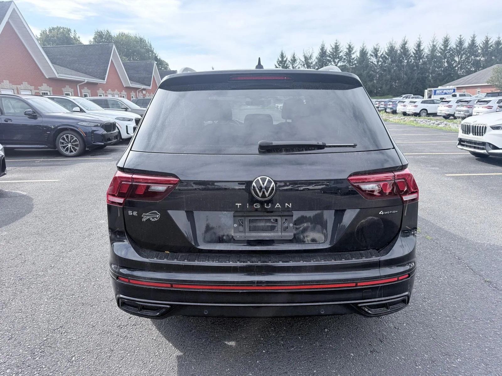 Used 2024 Deep Black Pearl Volkswagen SE R-Line Black image 7