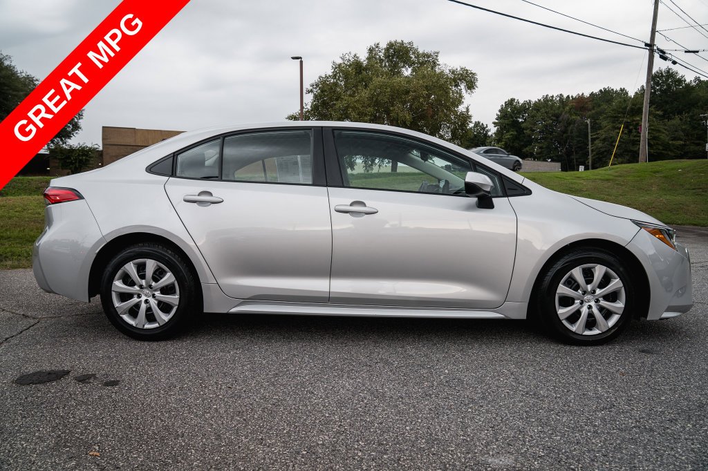 Certified Used 2025 Classic Silver Metallic Toyota LE image 8