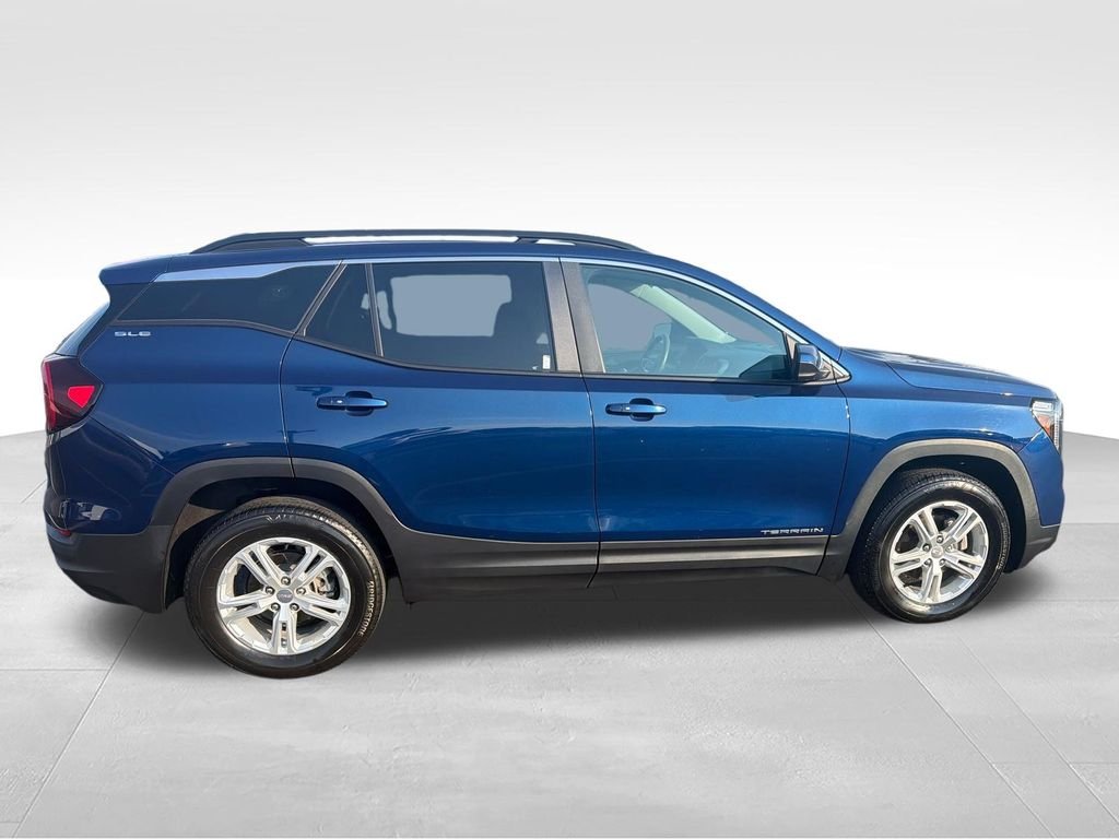 Certified Used 2022 Blue GMC SLE image 6