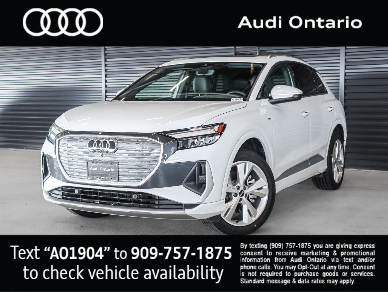 Used 2023 Glacier White Metallic Audi Premium Plus image 1