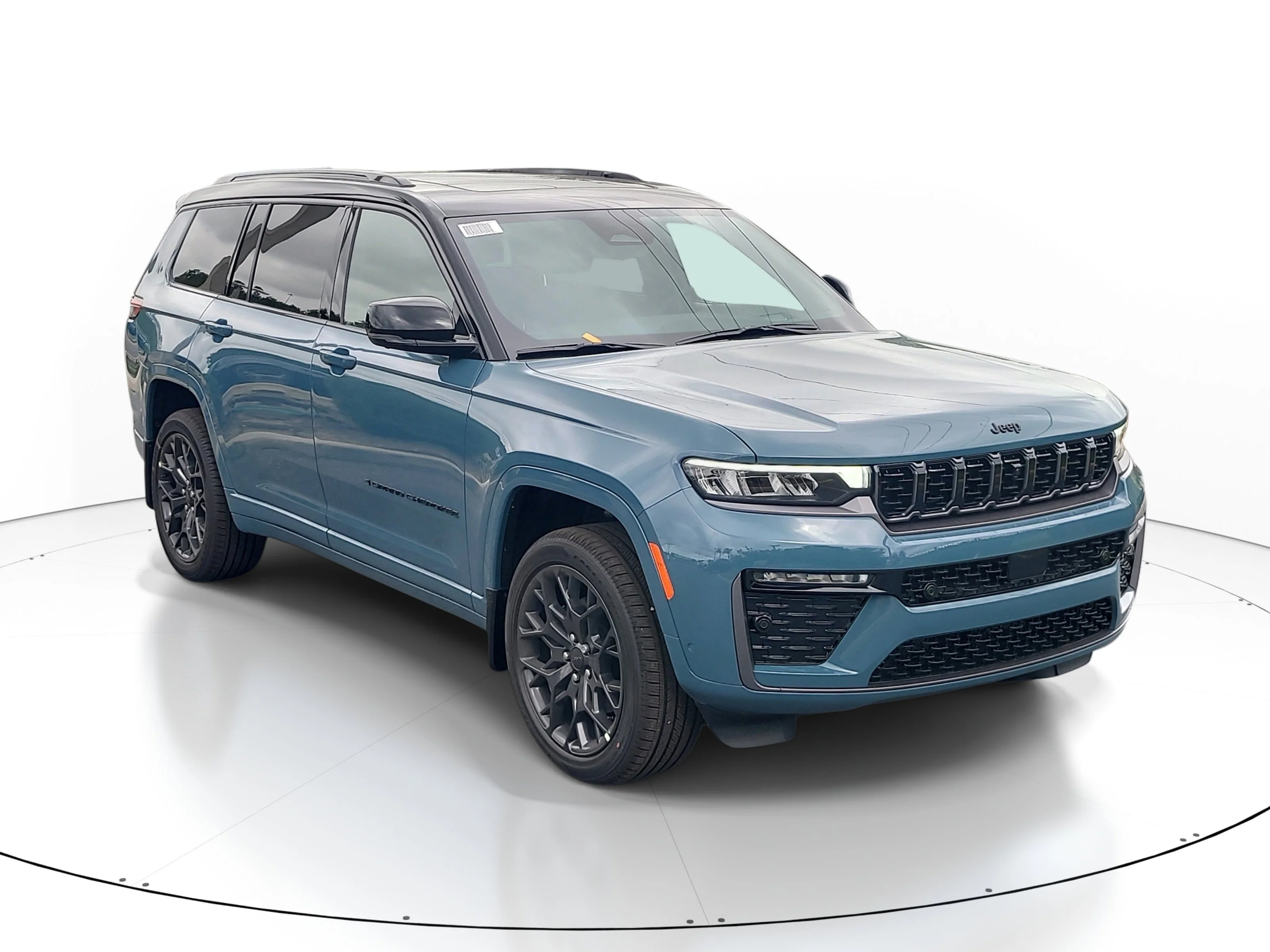 New 2026 Steel Blue Jeep Summit image 1