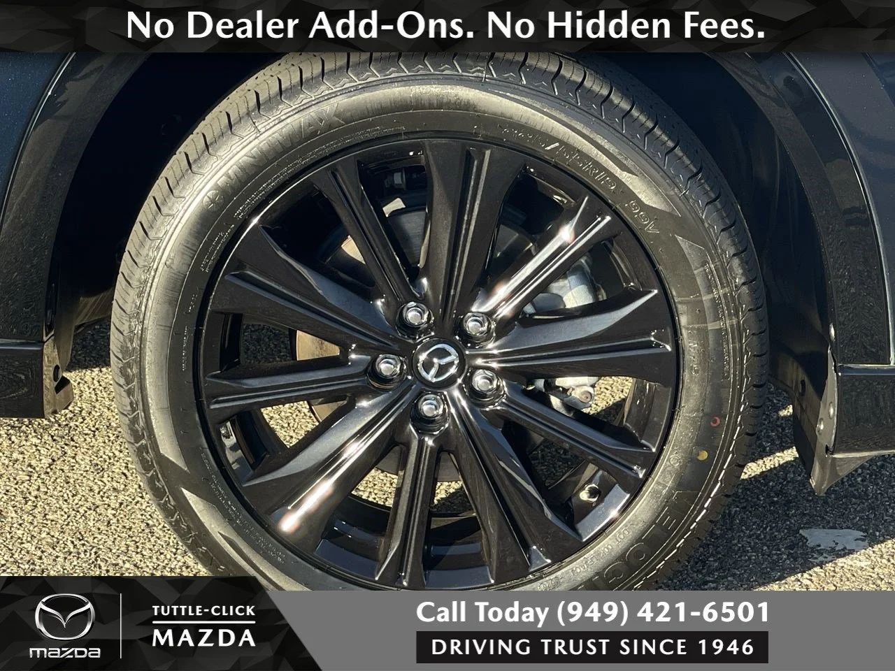 Used 2025 Deep Crystal Blue Mica Mazda 2.5 Turbo Premium Package image 19