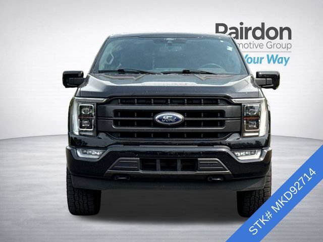 Used 2021 Agate Black Metallic Ford Lariat image 3