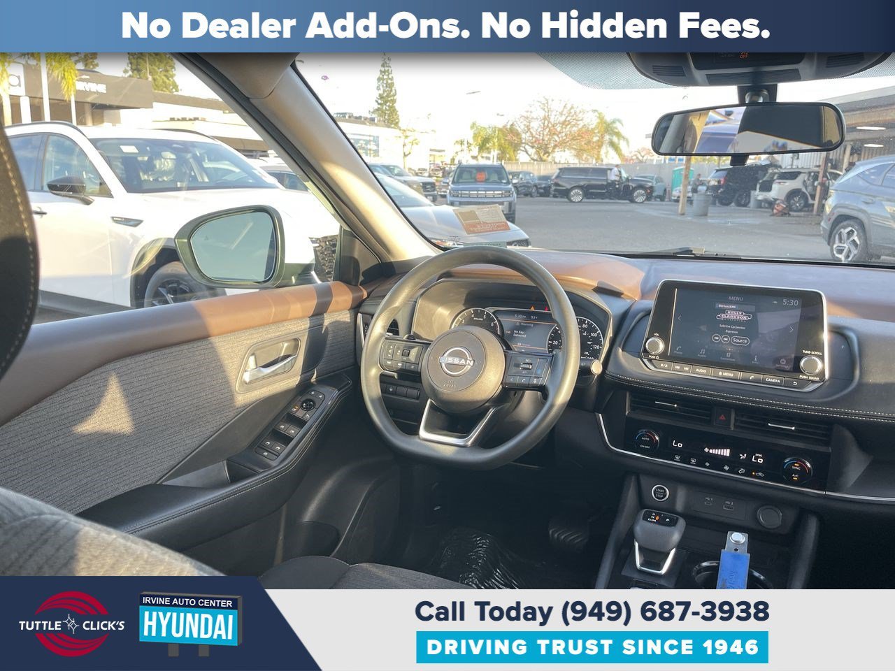 Used 2023 Pearl White Tricoat NISSAN SV image 10