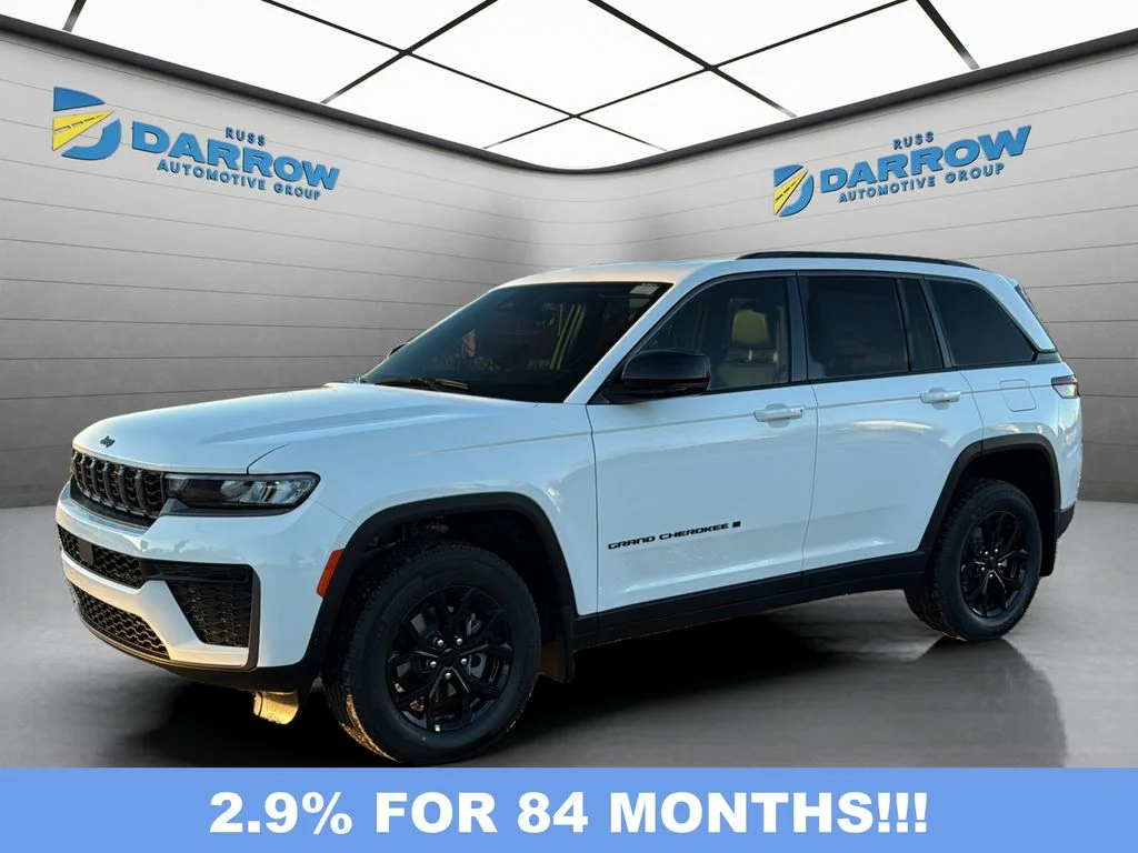 New 2026 Bright White Clear-Coat Exterior Paint Jeep Altitude image 1