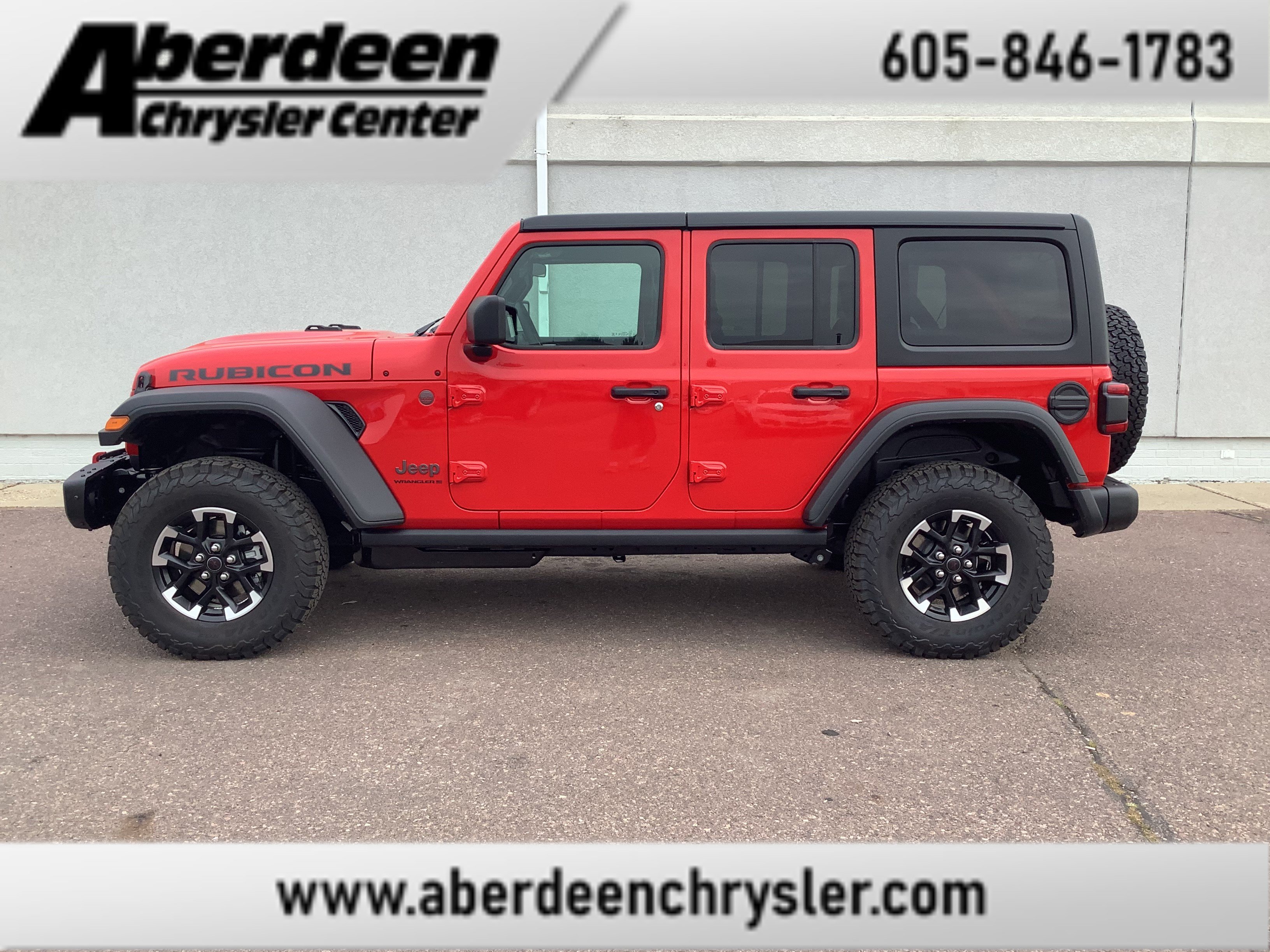 New 2026 Firecracker Red Clearcoat Jeep Rubicon image 1