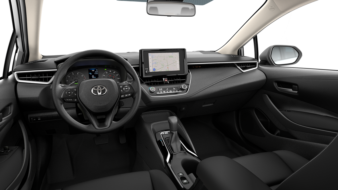 New 2025 Classic Silver Metallic Toyota Hybrid LE image 5
