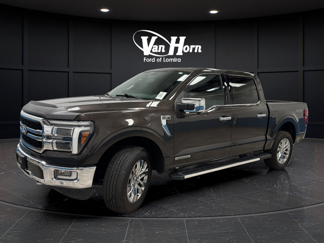 Used 2024 Darkened Bronze Metallic Ford Lariat image 3