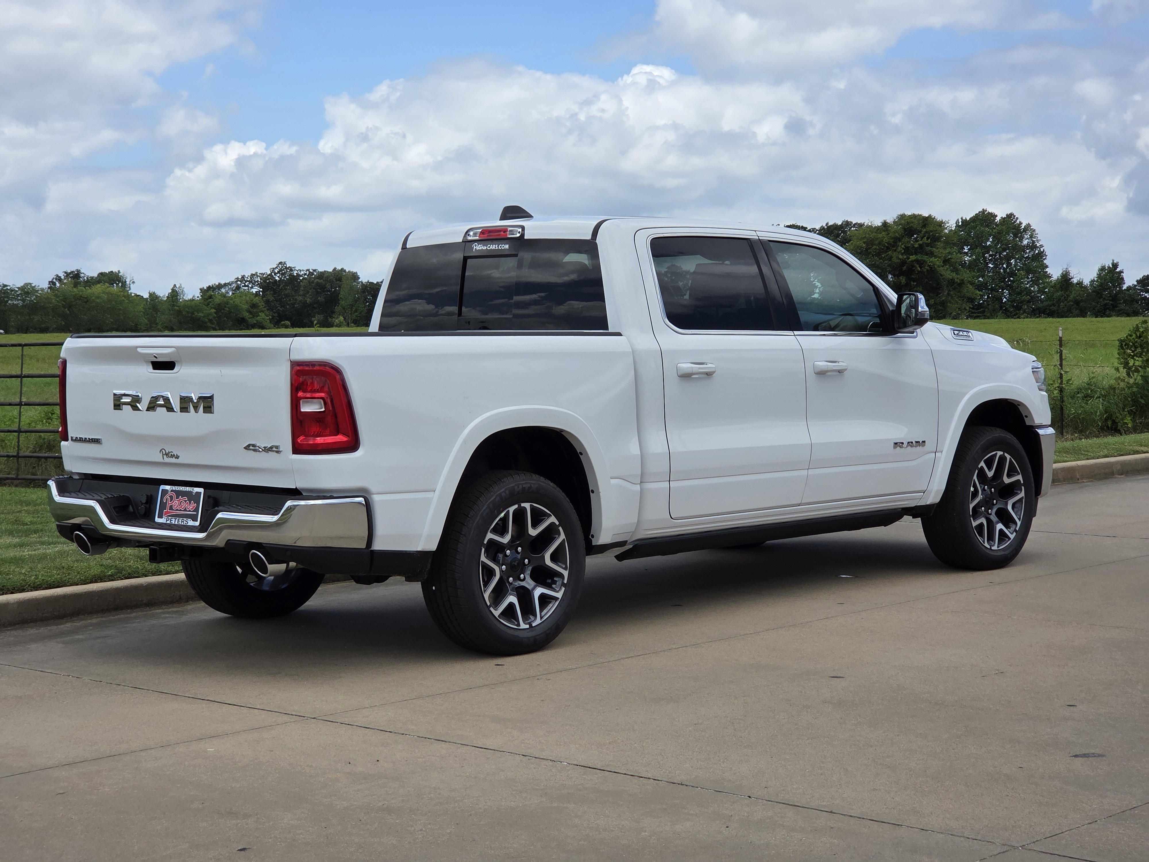 New 2026 Bright White Clearcoat Ram Laramie image 3