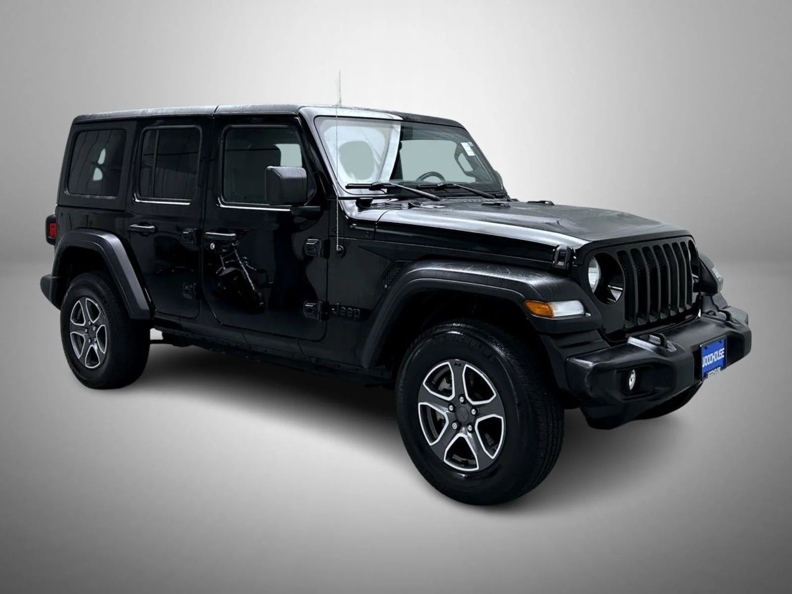 Used 2022 Black Jeep Unlimited Sport S image 3