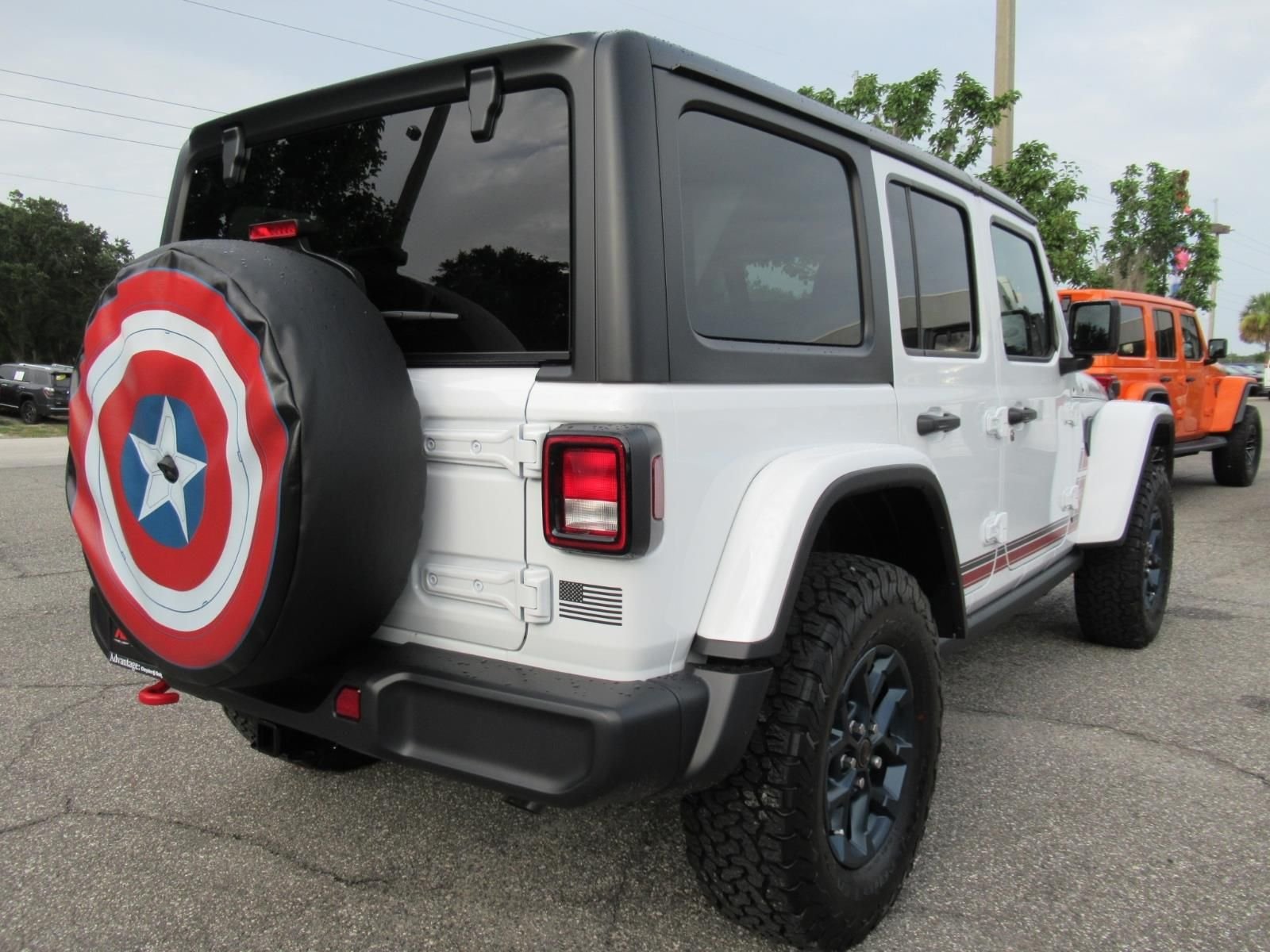 New 2026 Bright White Clearcoat Jeep America250 Edition image 7