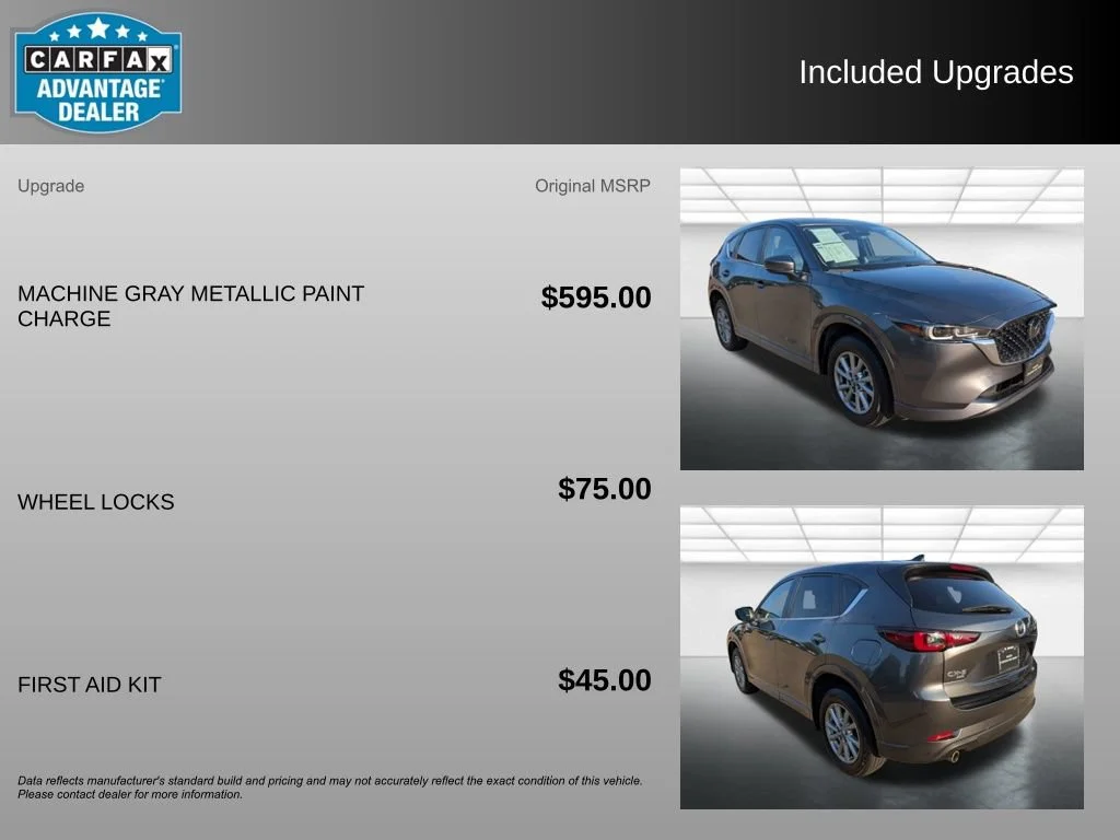 Used 2025 Gray Mazda 2.5 S Preferred image 3