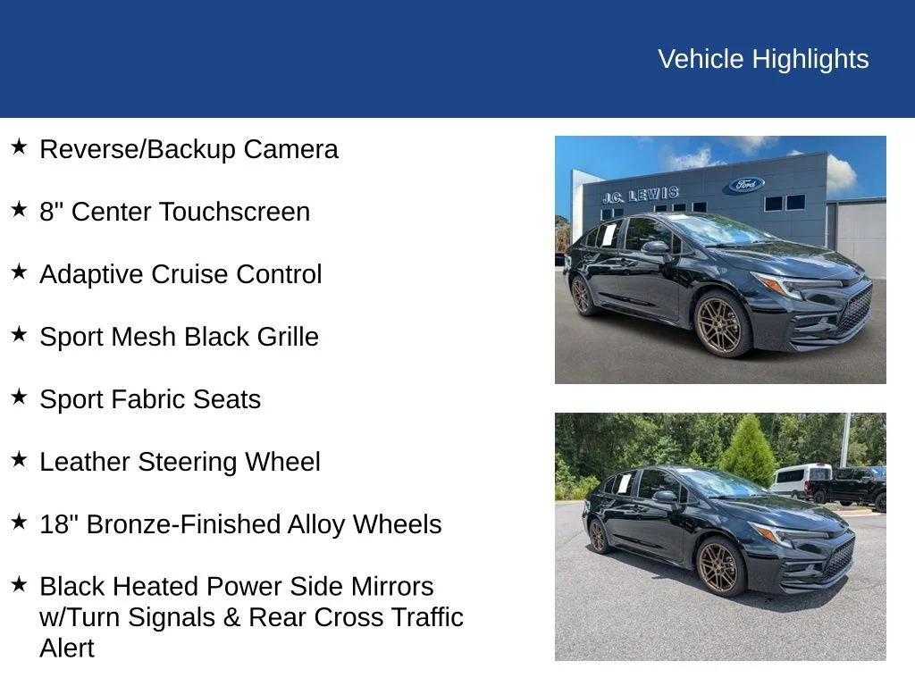 Certified Used 2024 Midnight Black Metallic Toyota SE Nightshade image 27