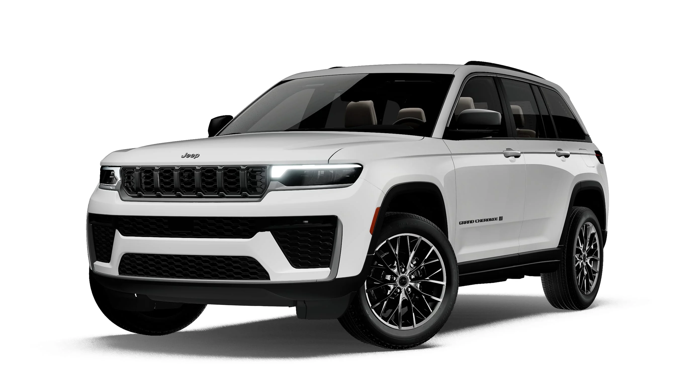 New 2027 Bright White Clear-Coat Paint Jeep Limited image 13