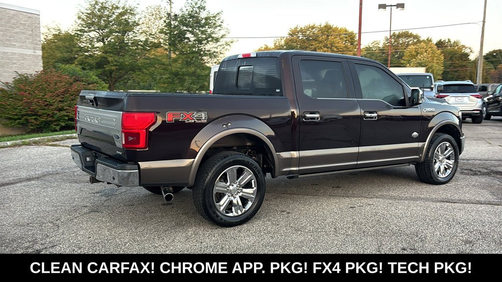 Used 2018 Magma Red Metallic Ford King Ranch image 29