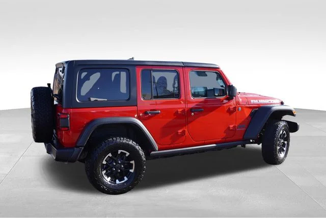 Certified Used 2025 Red Jeep Rubicon 4xe image 4