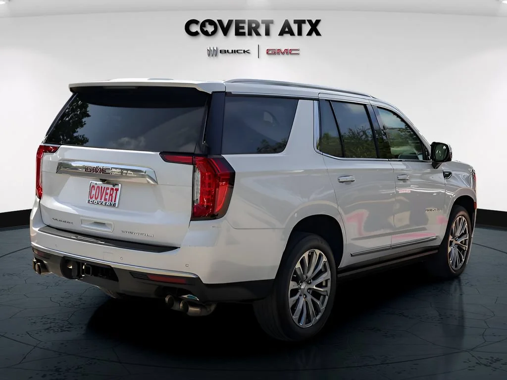 Used 2022 WHITE FROST TRICOAT GMC Denali image 7