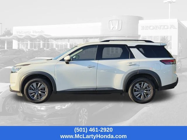 Used 2024 Pearl White Nissan SV image 2
