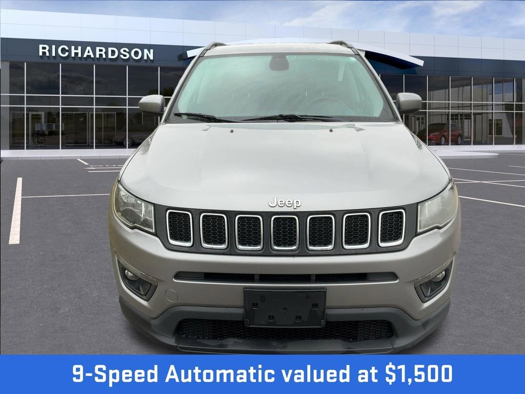 Used 2020 Jeep Compass Latitude with VIN 3C4NJDBB9LT139088 for sale in Midland, MI